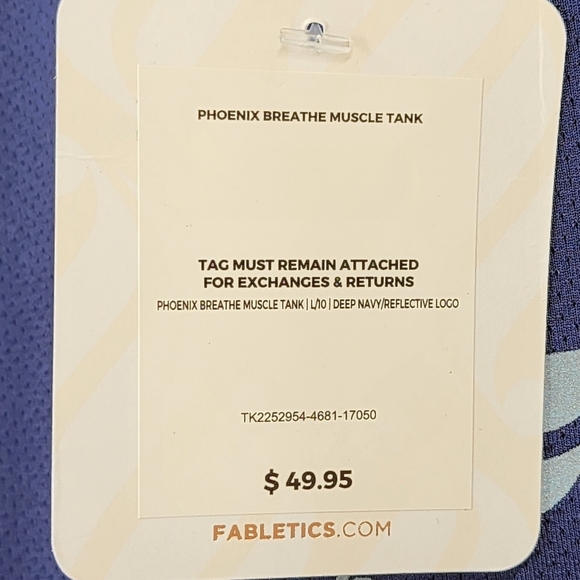 Fabletics Women's Phoenix Breathe Muscle Tank - L - Picture 7 of 8